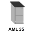 ZILLE AML35 munkalapos elem, balos