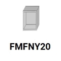 ZILLE FMFNY20 félmagas nyitott elem