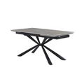 Kép 5/7 - FARGO asztal 160(+80)cm - Szürke KERÁMIA