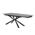 Kép 6/7 - FARGO asztal 160(+80)cm - Szürke KERÁMIA