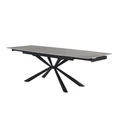 Kép 7/7 - FARGO asztal 160(+80)cm - Szürke KERÁMIA