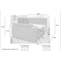 Kép 7/7 - BEL AIR boxspring franciaágy 180x200 cm - 444/07