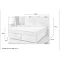 Kép 3/3 - LIVIA boxspring franciaágy 180x200 cm - 444/09
