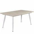Kép 1/3 - ALASKA asztal 160(+40)cm - Justus Tölgy / Fehér