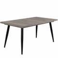 Kép 1/3 - ALASKA asztal 160(+40)cm - San Remo / Fekete