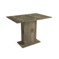 Kép 2/4 - KIRA asztal 70x50(+50) cm - Sötét Justus Tölgy