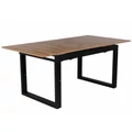 Kép 2/6 - KORNÉL asztal 140(+40)cm - Sötét Tölgy