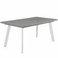 Kép 1/3 - LINETT asztal 160(+40)cm - Katthult / Fehér
