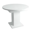 Kép 1/6 - MAROCCO körasztal 100(+40)cm - Korpusz Fehér