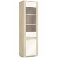 Kép 1/4 - CORTINA 60-es üveges elem JOBBOS - Cotta Cremona / Magasfényű Beige (C4)
