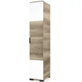 Kép 1/4 - GALAXY G2 ruhás teleajtós elem 40 cm - Canyon Tölgy / Rusztik Fehér (Erezett Fehér)