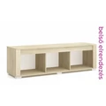 Kép 7/8 - CORTINA nappali szekrénysor 345 cm - Cotta Cremona / Magasfényű Beige