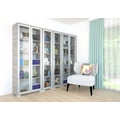 Kép 4/4 - POLLY vitrines polcos elem 42 cm BALOS - Katthult / Szürke