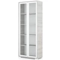 Kép 1/4 - POLLY vitrines polcos elem 80 cm - Katthult / Fehér