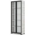 Kép 1/4 - POLLY vitrines polcos elem 80 cm - Katthult / Fekete