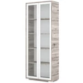 Kép 1/2 - POLLY vitrines polcos elem 80 cm - San Remo / Fehér