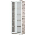 Kép 1/2 - POLLY vitrines polcos elem 80 cm - San Remo / Szürke