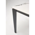 Kép 13/20 - FELIX asztal 141(+60)cm - Fehér márvány / Fekete