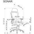 Kép 11/11 - SONAR forgószék - Fekete