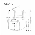 Kép 14/14 - GELATO automata relax TV fotel - Bézs szövet