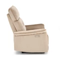 Kép 4/10 - SEMIR automata relax TV fotel - Bézs bársony szövet