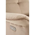 Kép 5/10 - SEMIR automata relax TV fotel - Bézs bársony szövet