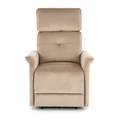 Kép 8/10 - SEMIR automata relax TV fotel - Bézs bársony szövet