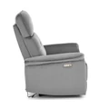 Kép 6/12 - SEMIR automata relax TV fotel - Szürke bársony szövet