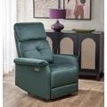 Kép 2/11 - SEMIR automata relax TV fotel - Zöld bársony szövet