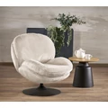 Kép 2/12 - SHELL relax fotel - Krém szövet