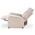 Kép 7/11 - ZAHIR relax TV fotel - Bézs szövet