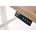 Kép 4/10 - B54 állítható magasságú íróasztal - Artisan Tölgy / Fehér