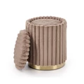 Kép 6/7 - FIDO puff szett - Cappuccino / Arany