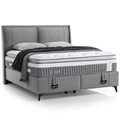 Kép 1/9 - Livora ALOE PREMIUM ágykeret és matrac szett 160x200 cm - Szürke