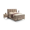 Kép 3/9 - Livora COMFORT PLUS ágykeret és matrac szett 160x200 cm - Barna