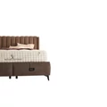 Kép 4/10 - Livora INTENSE ágykeret és matrac szett 160x200 cm - Barna