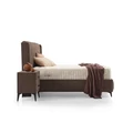 Kép 5/10 - Livora INTENSE ágykeret és matrac szett 160x200 cm - Barna