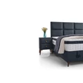 Kép 7/10 - Livora QUATTRO ágykeret és matrac szett 160x200 cm - Navy