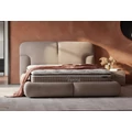 Kép 4/9 - Livora VERONA ágykeret és matrac szett 160x200 cm - Beige