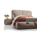 Kép 6/9 - Livora VERONA ágykeret és matrac szett 160x200 cm - Beige