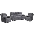 Kép 1/11 - PREMIER 3+1+1 félautomata relax TV ülőgarnitúra - 1-es SZÜRKE
