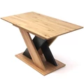 Kép 1/2 - BERLIN kis asztal 135(+40)cm - Artisan / Antracit