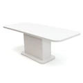 Kép 2/2 - TORINO asztal 160(+50)cm - Fehér
