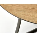 Kép 10/16 - MORETTI asztal 118(+30)cm - Arany Tölgy / Fekete / Antracit