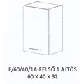 Kép 1/10 - ANIKÓ F/60/40/1A-FELSŐ 1 ajtós elem - BALOS
