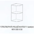 Kép 1/8 - DORINA F/60/30/NY/S-FELSŐ nyitott sarok elem