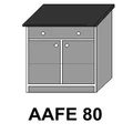 Kép 1/6 - ZILLE AAFE80-as 2 ajtós 1 fiókos munkalapos elem