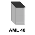 Kép 1/7 - ANTÓNIA AML40-es munkalapos elem balos