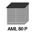 Kép 1/7 - ANTÓNIA AML80P ajtós munkalapos elem Konyhaszigetnek és térbe forduló konyhához