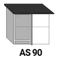 Kép 1/7 - ANTÓNIA AS90 sarok BALOS (GAS 90)